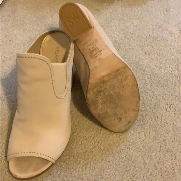 Stuart Weizman peep toe bootie - Picture 3 of 4